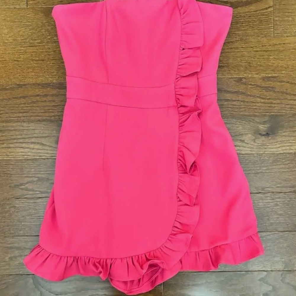 DO+BE Pink Ruffled Dress